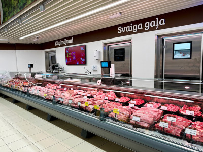 The new TOP store in Pļavinieki